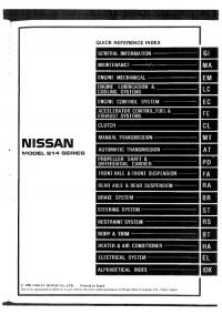 Service Manual Nissan Silvia 1994 г.