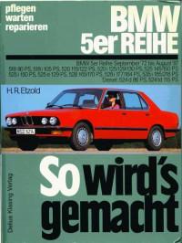 Руководство по обслуживанию и ремонту BMW 5 серии 1972-1987 г.