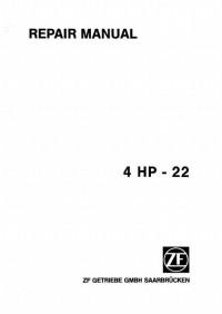 Repair Manual КПП ZF 4 HP-22