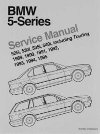 Service Manual BMW 5 Series 1989-1995 г.