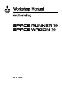 Electrical Wiring Mitsubishi Space Runner 1999-2001 г.