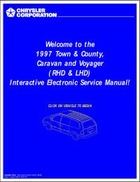 Service Manual Chrysler Town & Country 1997-2000 г.