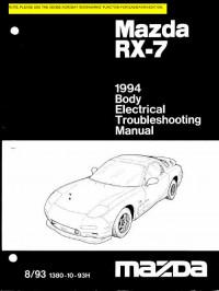 Body Electrical Troubleshooting Manual Mazda RX-7 1994 г