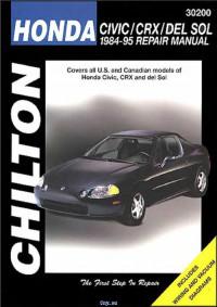 Repair Manual Honda CRX 1984-1995 г.