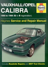 Service and Repair Manual Opel Calibra 1990-1998 г.
