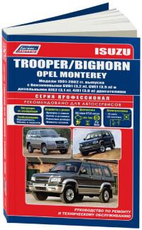 Руководство по ремонту и ТО Opel Monterey 1991-2002 г.