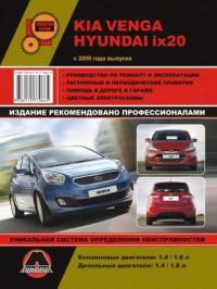 Руководство по ремонту и эксплуатации Hyundai ix20 с 2009 г.