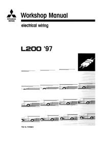 Electrical Wiring Mitsubishi L200 1997-2002 г.