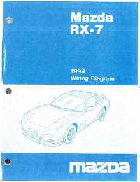 Wiring Diagram Mazda RX-7 1993-1994 г.