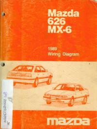 Wiring Diagram Mazda 626 1989 г.