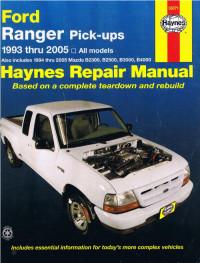 Haynes Repair Manual Ford Ranger 1993-2005 г.