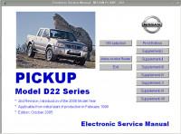 Electronic Service Manual Nissan Pick-Up D22.