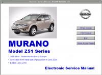 Electronic Service Manual Nissan Murano Z51.