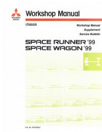 Workshop Manual Mitsubishi Space Runner 1999-2001 г.