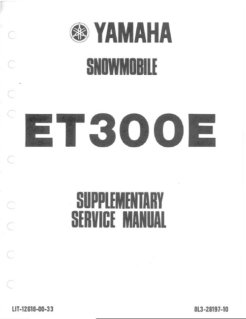 Инструкция по ремонту снегохода ямаха вентура 700