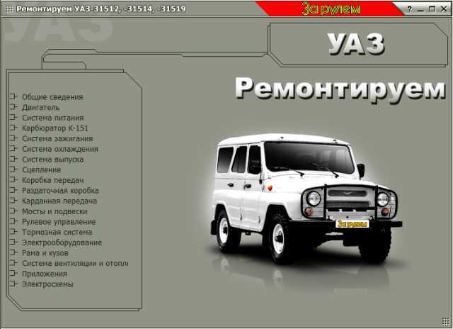 Инструкция По Ремонту Уаз 31514