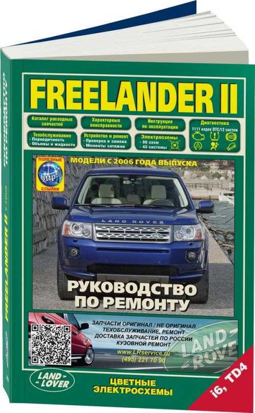 Руководство По Ремонту Land Rover Freelander 1