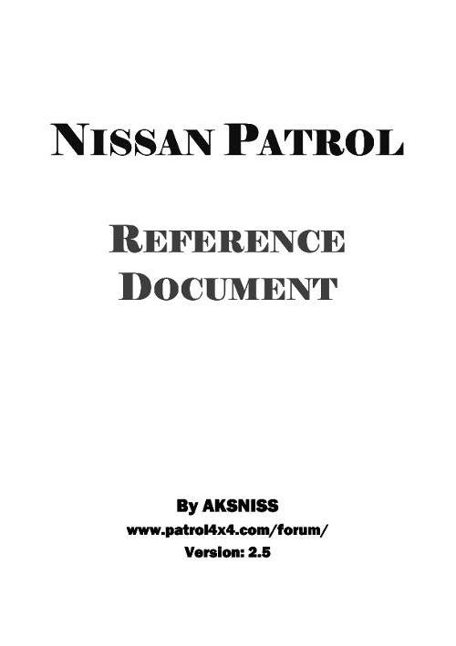 Ниссан Скайлайн Руководство По Эксплуатации.Doc