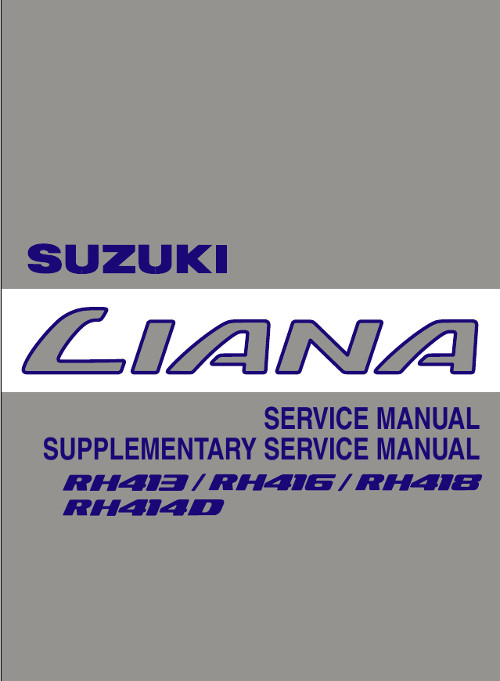Suzuki Liana Руководство По Эксплуатации